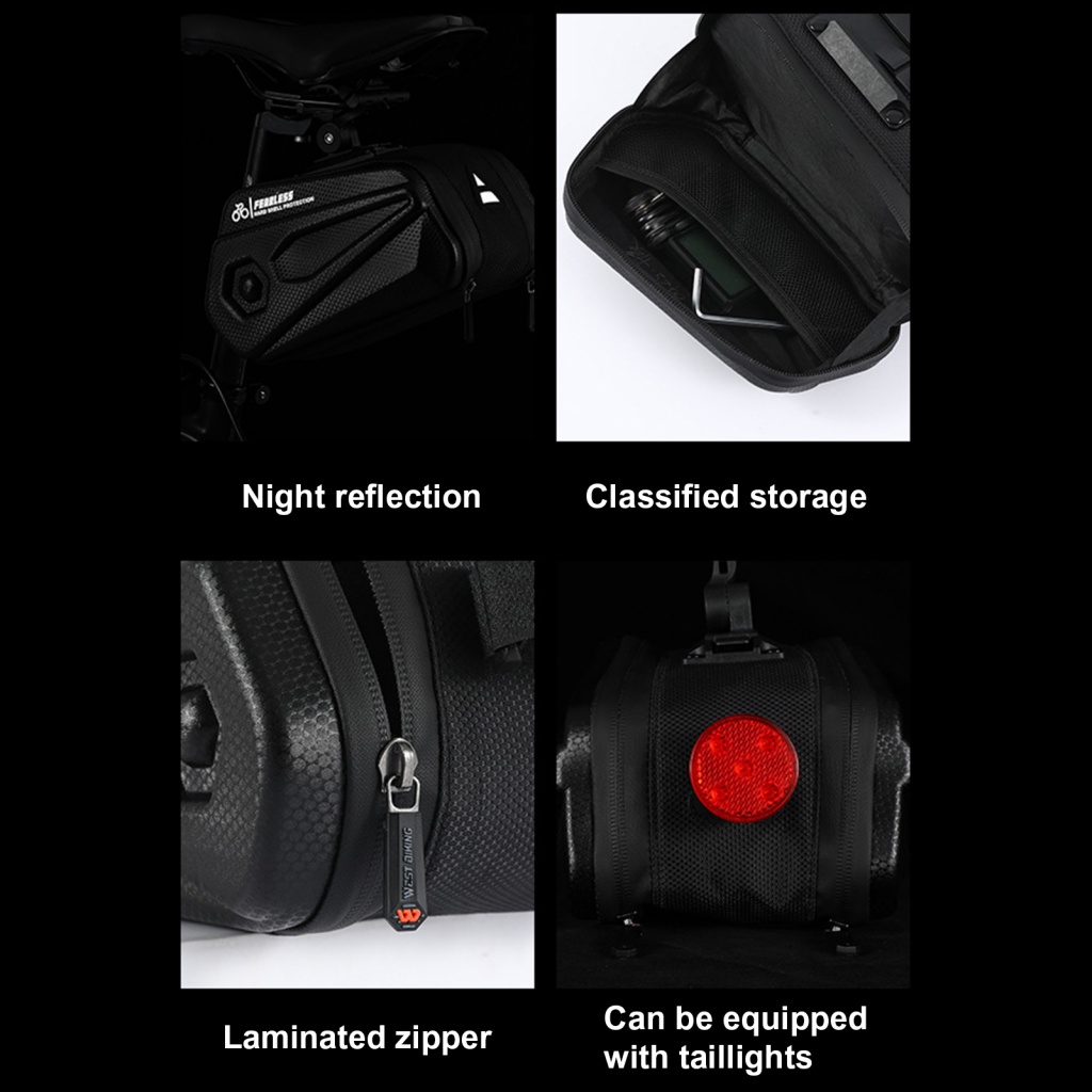 Túi Đựng Đồ Dùng Gắn Yên Xe Đạp Chống Bụi Cỡ Lớn Tiện Dụng