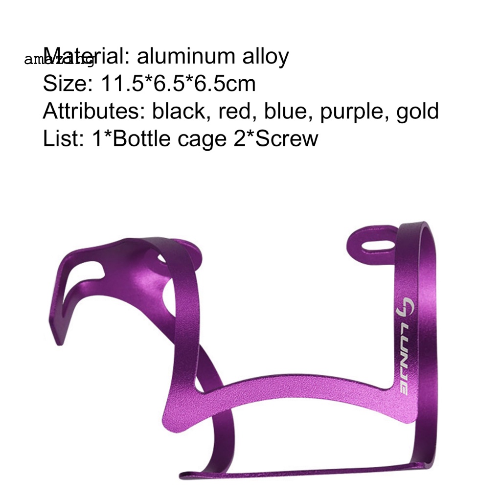 1 Bộ Giá Đỡ Bình Nước Bằng Hợp Kim Nhôm Cho Xe Đạp