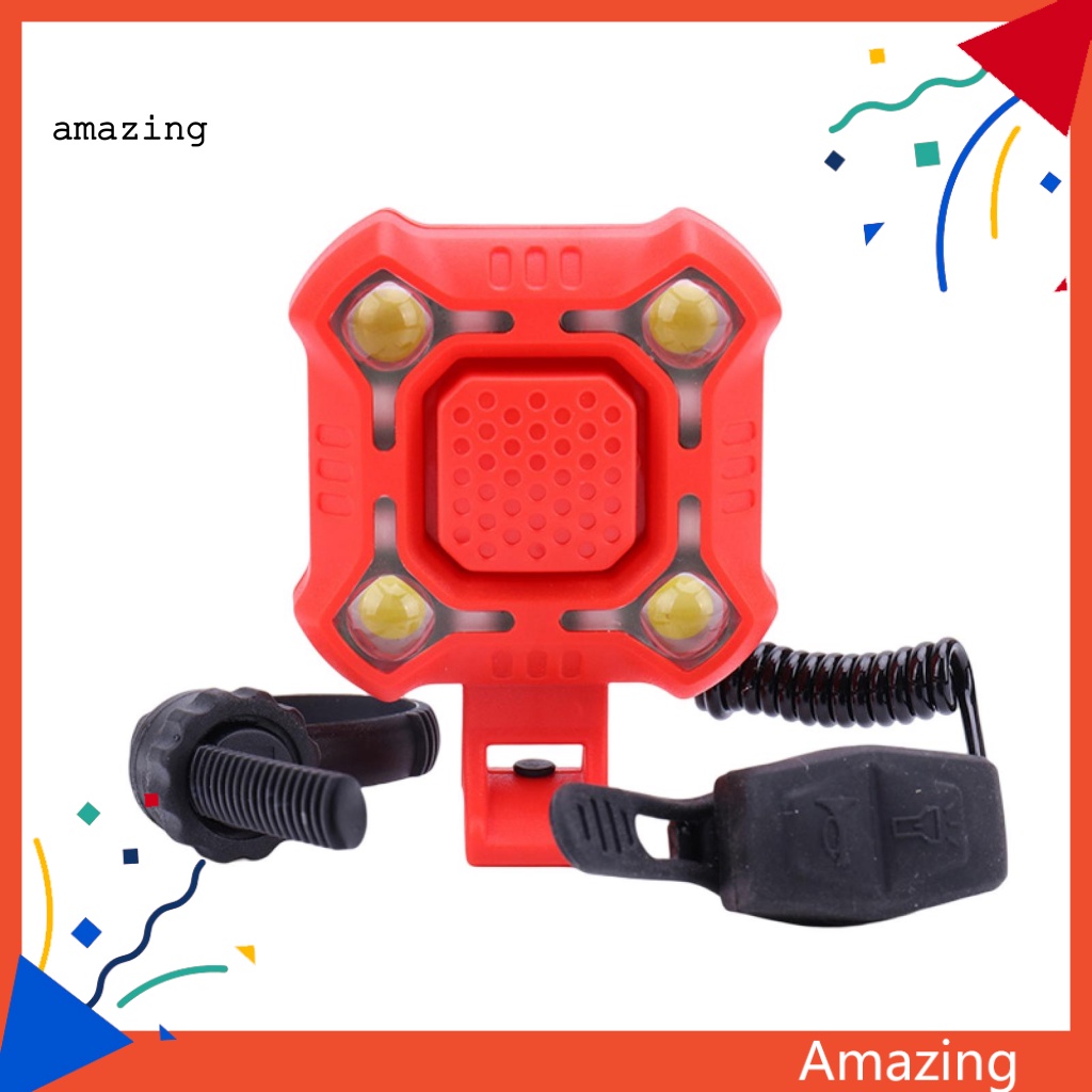 Chuông Xe Đạp Mini Siêu Sáng 2 Trong 1 Tiện Dụng