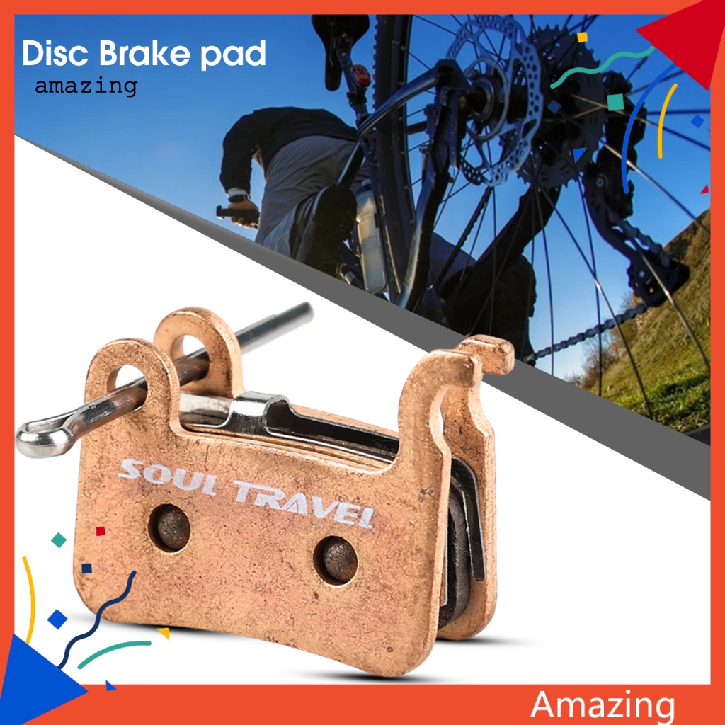 1 Bộ Má Phanh Đĩa Màu Vàng Cho Xe Đạp