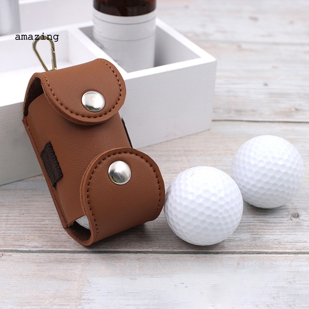 Túi Da Đựng Bóng Golf Đeo Hông Tiện Dụng