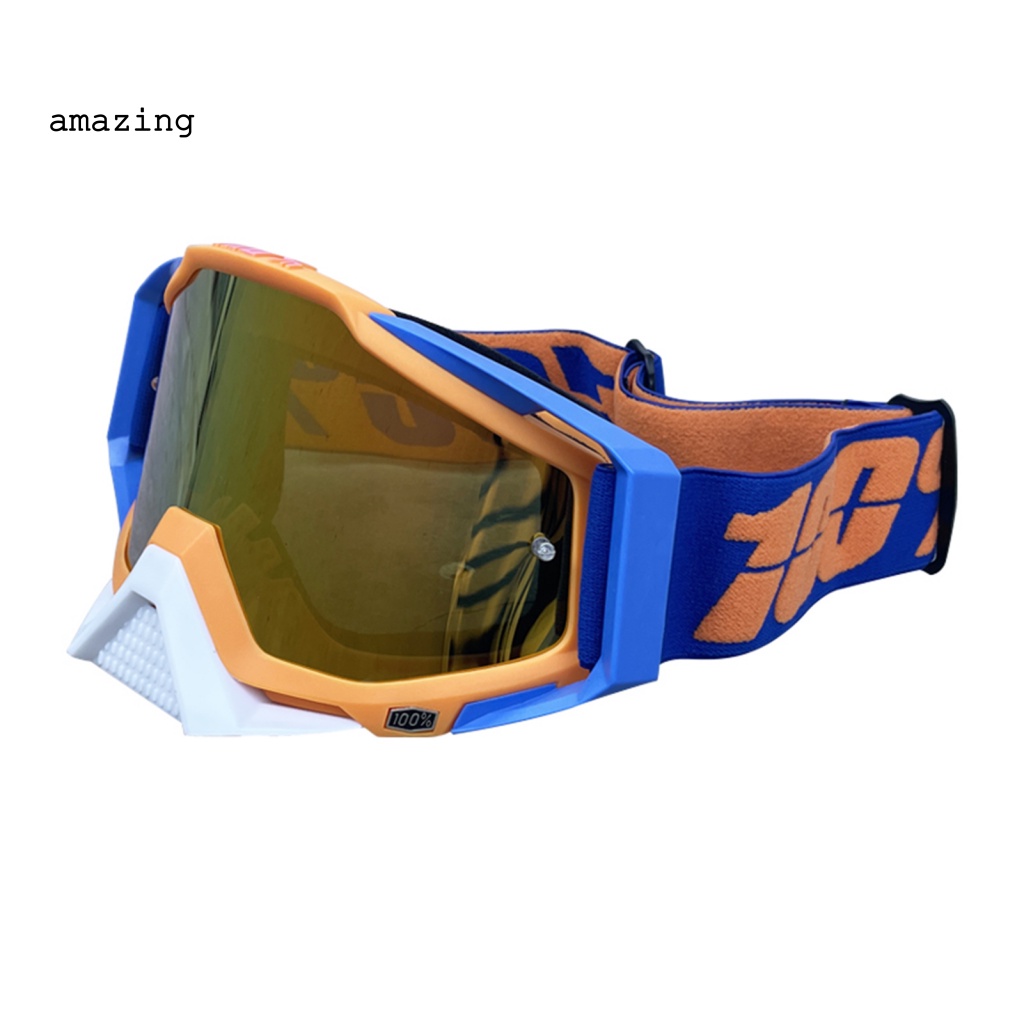 Kính Gắn Nón Bảo Hiểm Xe Máy Chống Tia UV Siêu Nhẹ Kèm Dây Đeo Co Giãn Tiện Dụng