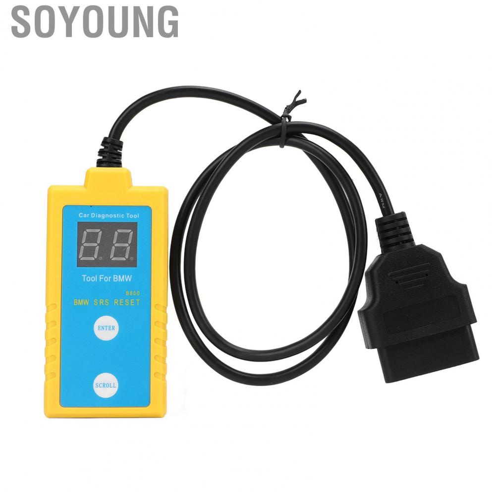 Soyoung SRS Scan Reset Tool  SRS Diagnostic Tool ABS Plastic Fault Detecting   for Automobile