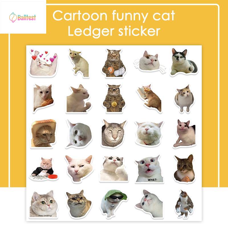 💜Combo 50 Sticker Meme chống nước sticker dán laptop, điện thoại, đàn guitar, mũ bảo hiểm