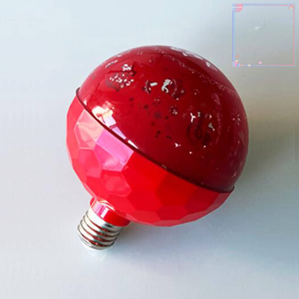 [DDJ] Bóng Đèn RGB Xoay Tiết Kiệm Điện Năng Thấp Họa Tiết Tinh Tế Cho Bữa Tiệc Gia Đình