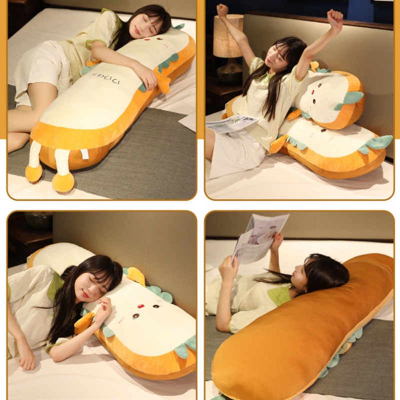 Gối Ngủ Hình Bánh Mì Nướng Hoạt Hình Dễ Thương Có Lõi Pinch Độc Lập Tháo Rời Được Làm Quà Tặng Sinh Nhật Cho Trẻ Em
