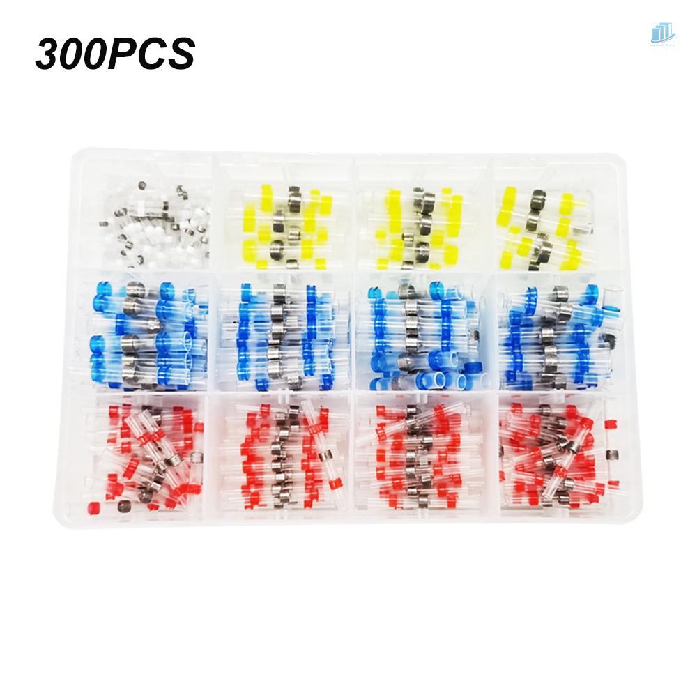 Bộ 300 Vòng Co Nhiệt Nối Đầu Cuối Chống Nước Có Thể Co Nhiệt