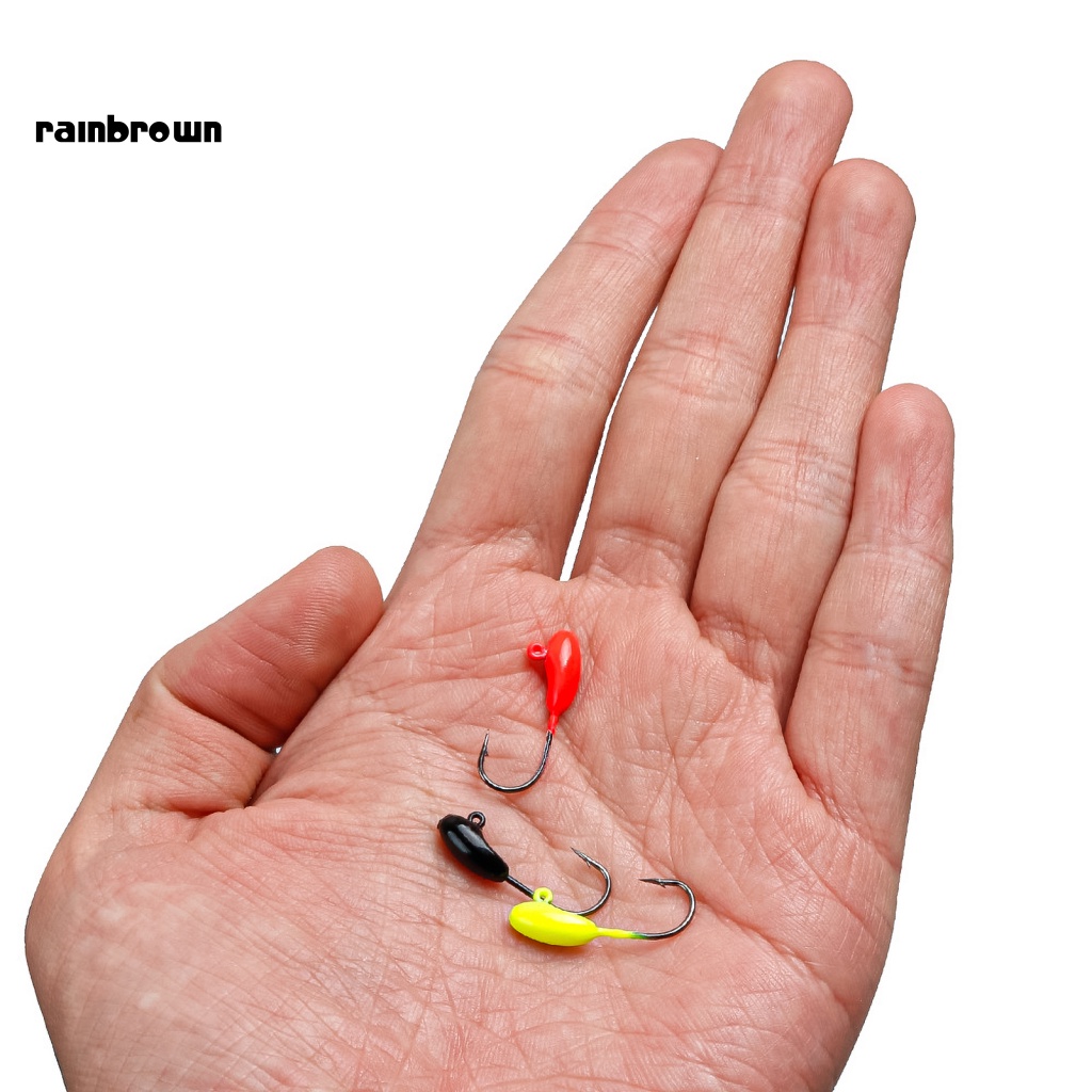 Bộ 10 Móc Câu Cá Bằng Thép Carbon 1.5g 2.4cm