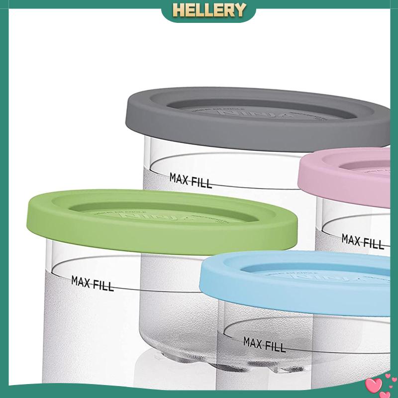 Set 4 Túi Silicone Đựng Thực Phẩm Có Nắp Đậy Cho Nhà Bếp / Nhà Hàng