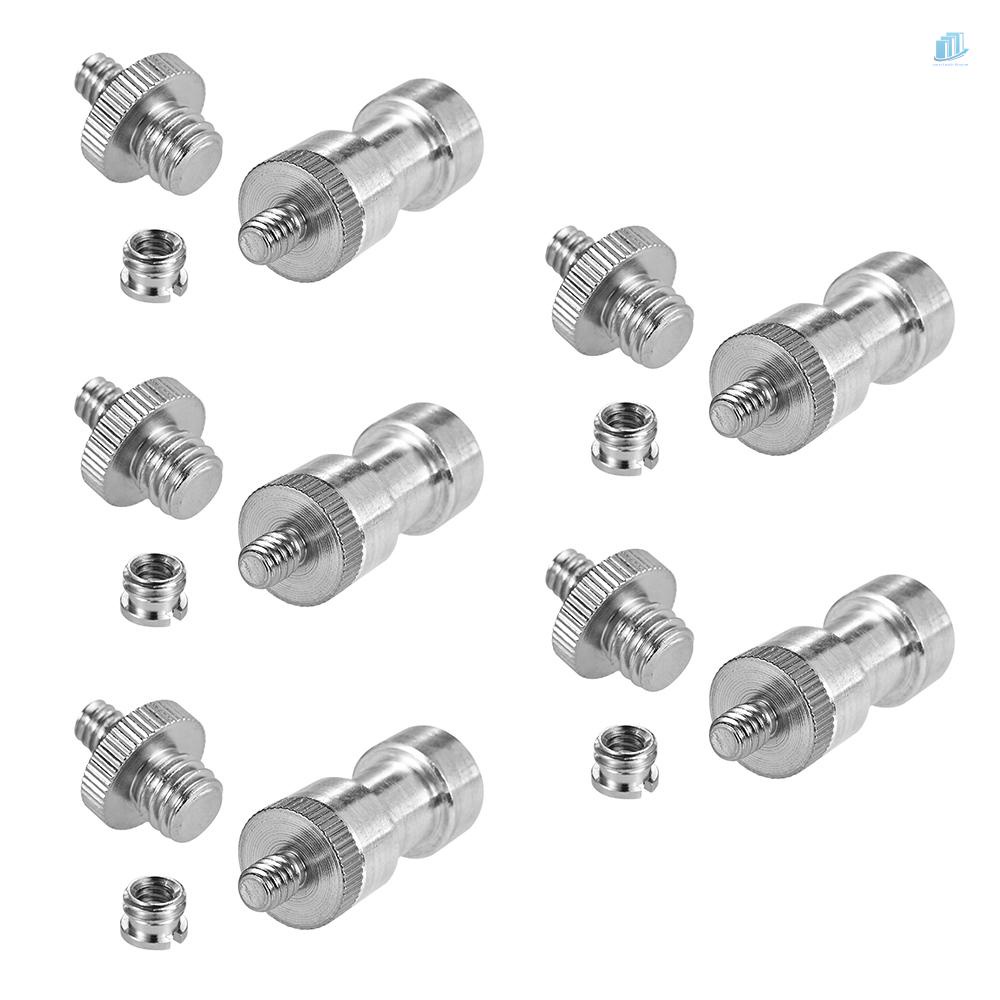Bộ Ốc Vít Chuyển Đổi 1 / 4 "- 20 Sang 3 / 8" - 16 Dành Cho Giá Đỡ Ba Chân / Đèn Flash / Máy Ảnh