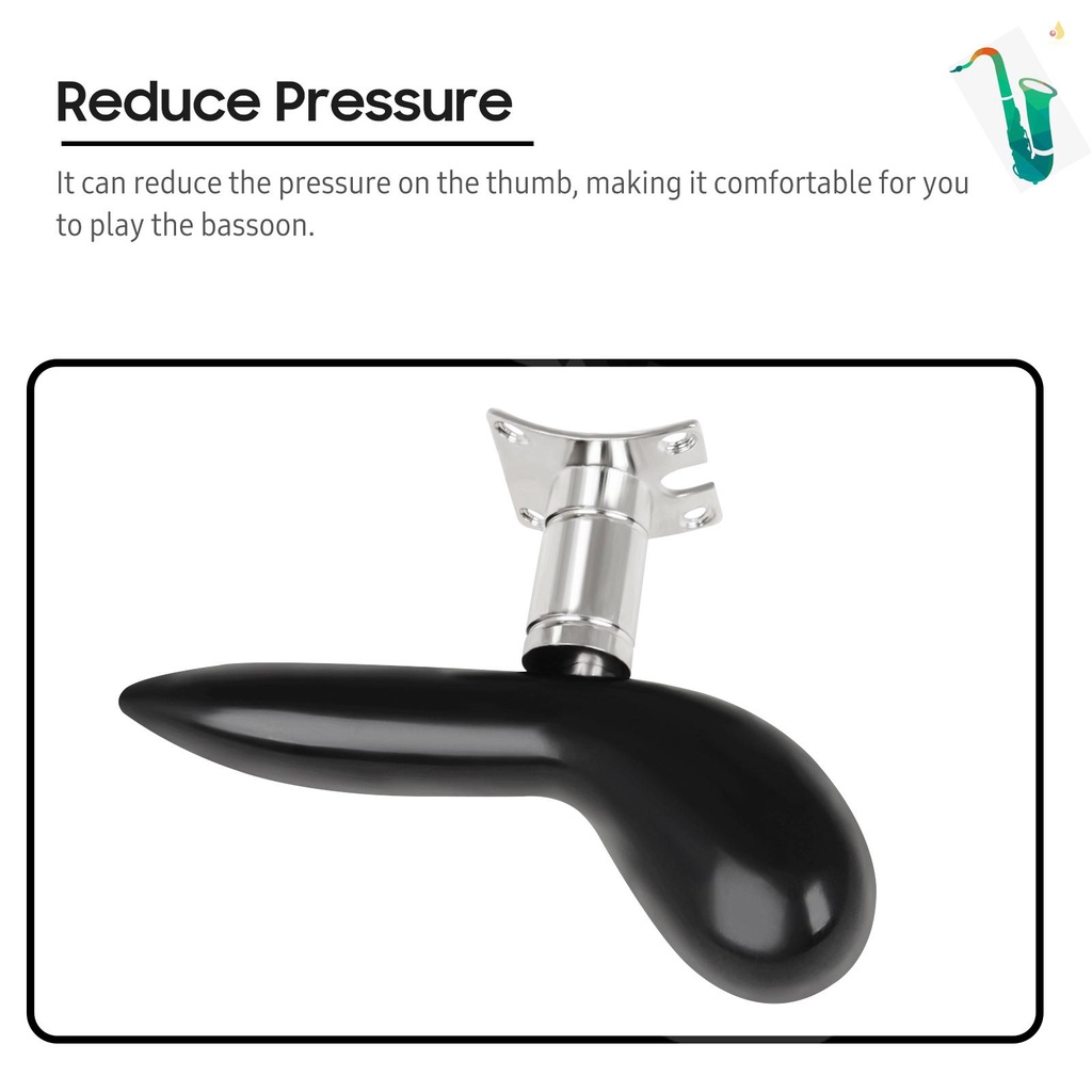 Đệm Đỡ Ngón Tay Dày Dặn Kèm 4 Ốc Vít Cho Đàn Bassoon