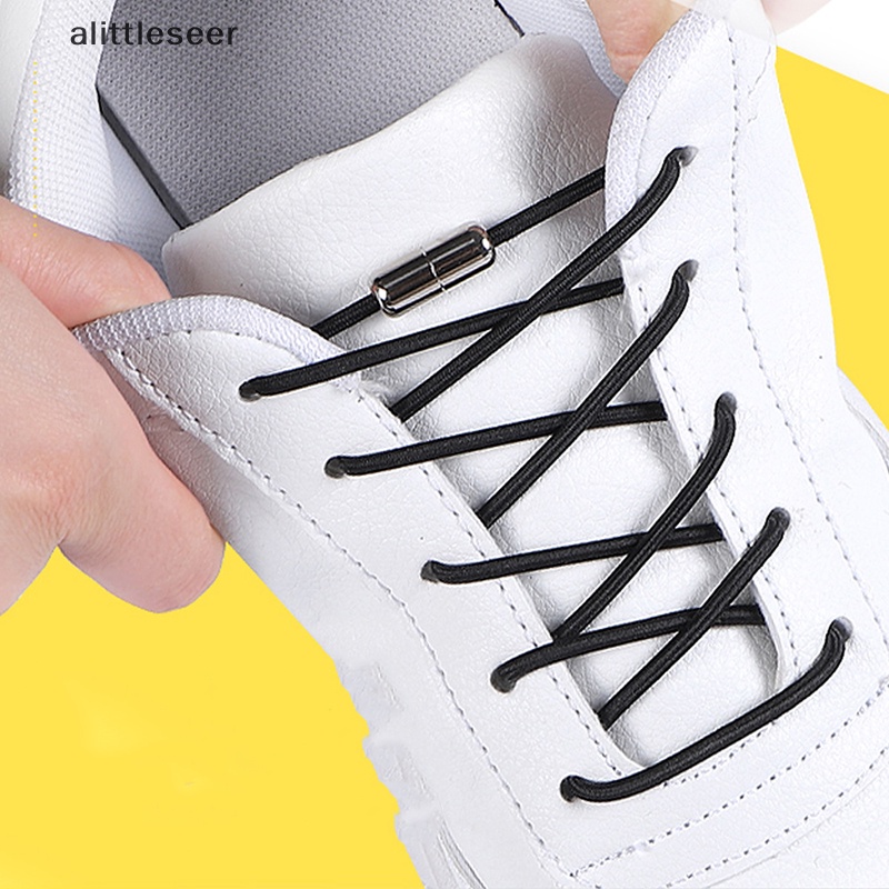 1 Cặp Khóa Dây Giày Co Giãn Không Cần Buộc Tiện Dụng