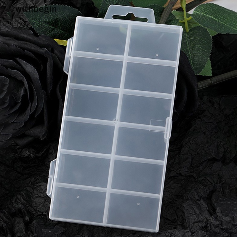 Hộp Đựng Móng Giả 12 Ngăn Trang Trí Nghệ Thuật