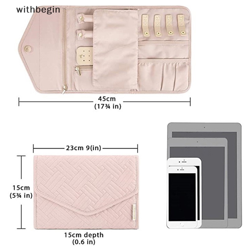 Cuộn Túi Đựng Trang Sức Có Thể Gấp Lại Tiện Dụng