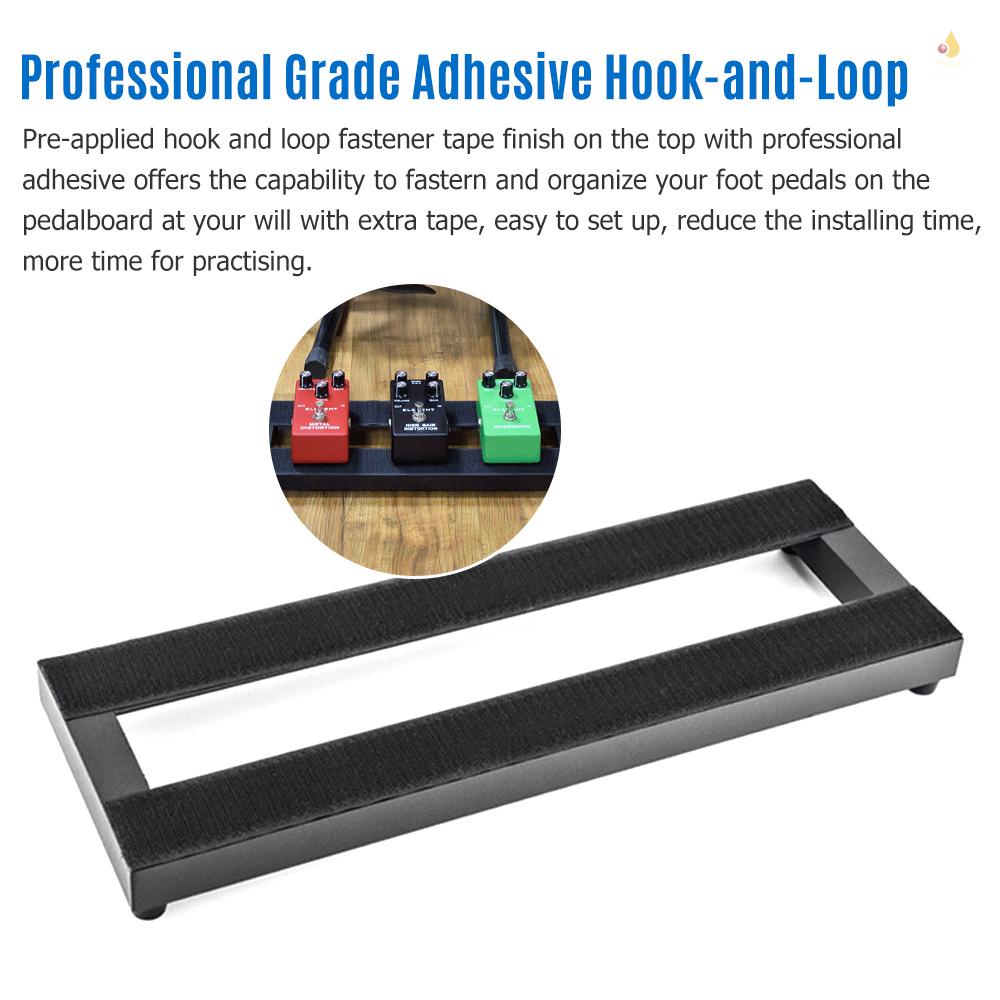 Bàn Đạp Hiệu Ứng Đàn Guitar Bằng Hợp Kim Nhôm Kích Thước Nhỏ 15X4.9 Inch Kèm Túi Đựng Tiện Lợi