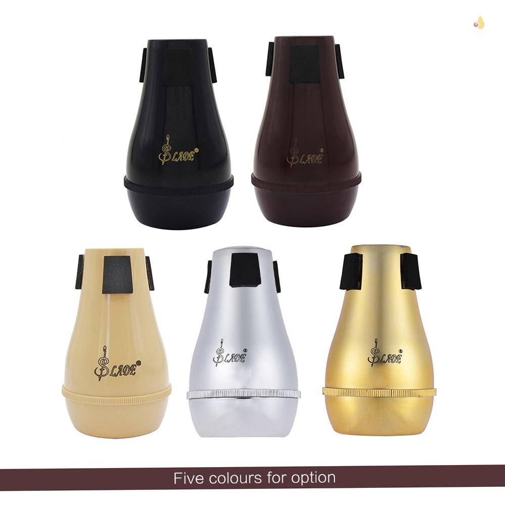 Mynice Dụng Cụ Luyện Tập Đối Trọng Lượng Nhẹ Trombone Thẳng Chất Liệu ABS Bạch Kim Cho Alto Tenor Trombones