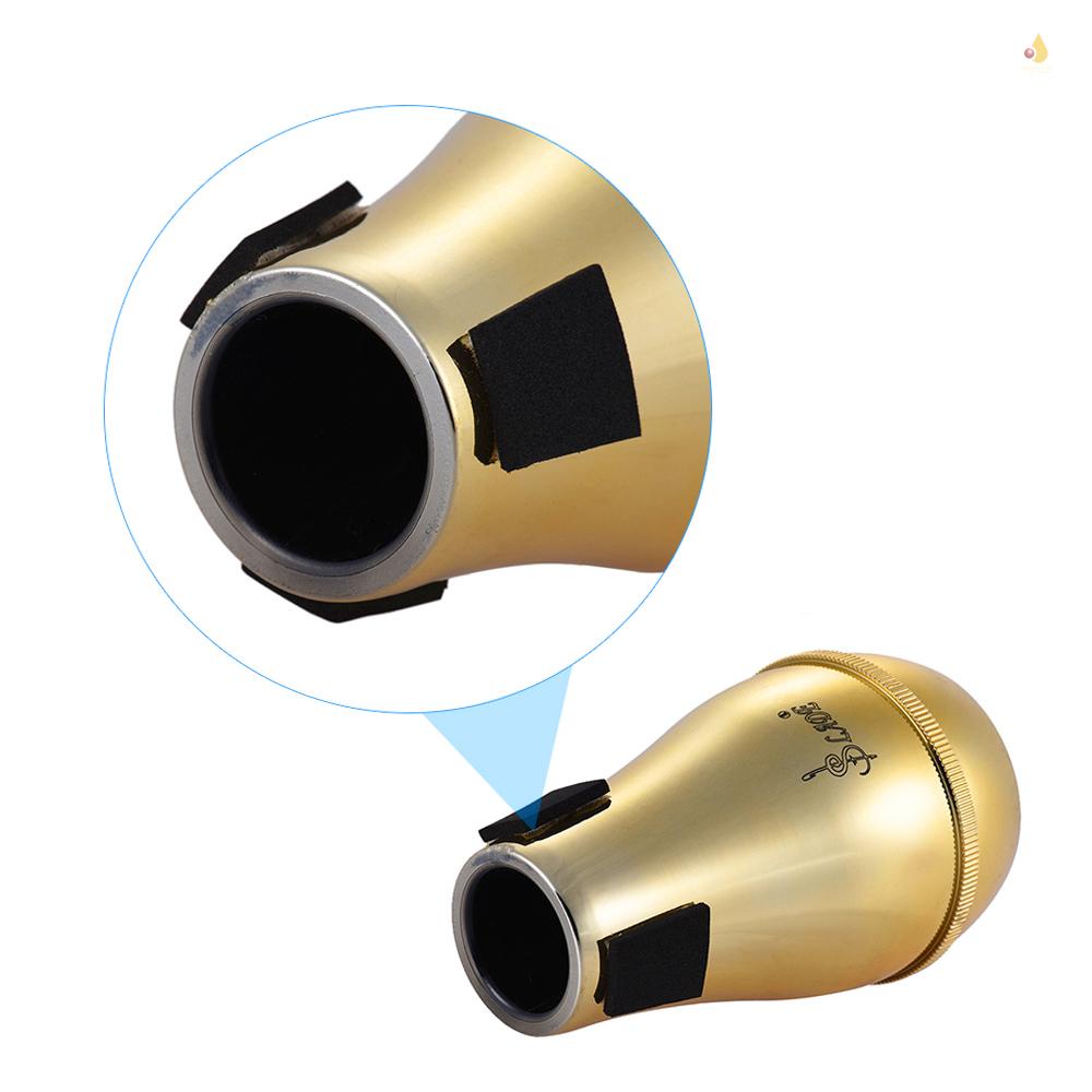 Mynice Dụng Cụ Luyện Tập Đối Trọng Lượng Nhẹ Trombone Thẳng Chất Liệu ABS Bạch Kim Cho Alto Tenor Trombones