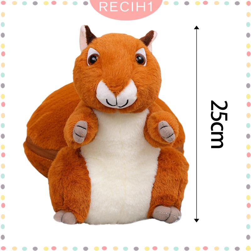 Đồ chơi nhồi bông Hình Chú Sóc Dễ Thương Trang Trí Phòng Khách / Xe Hơi