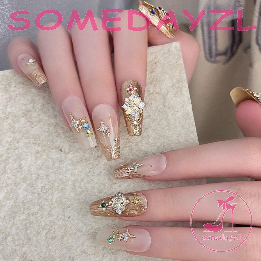 Phụ Kiện Trang Trí Móng Tay 3D Bằng Hợp Kim DIY