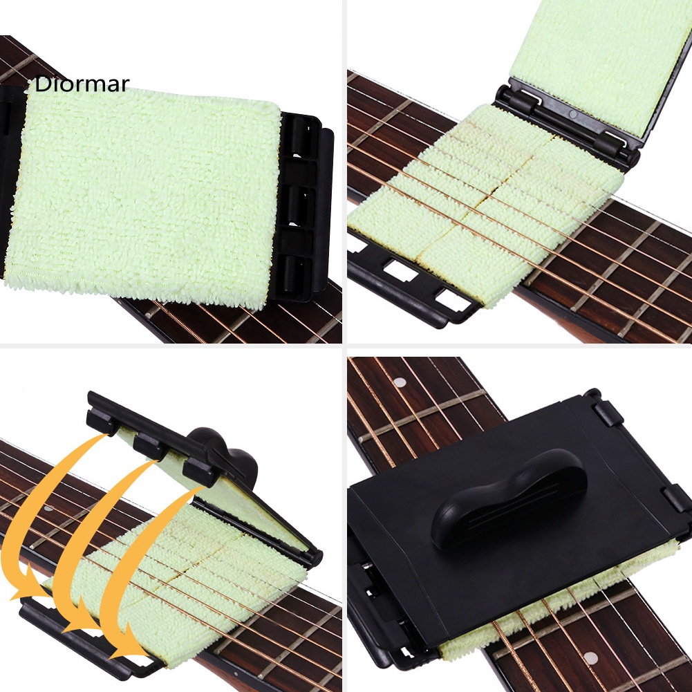 Dụng Cụ Vệ Sinh Dây Đàn Guitar Bằng Cotton Siêu Bền Tiện Dụng