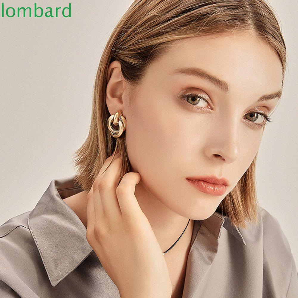 Bông Tai ĐíNh Đá KiểU DáNg Đơn GiảN|Trang Sức Màu Sắc Bắt Mắt