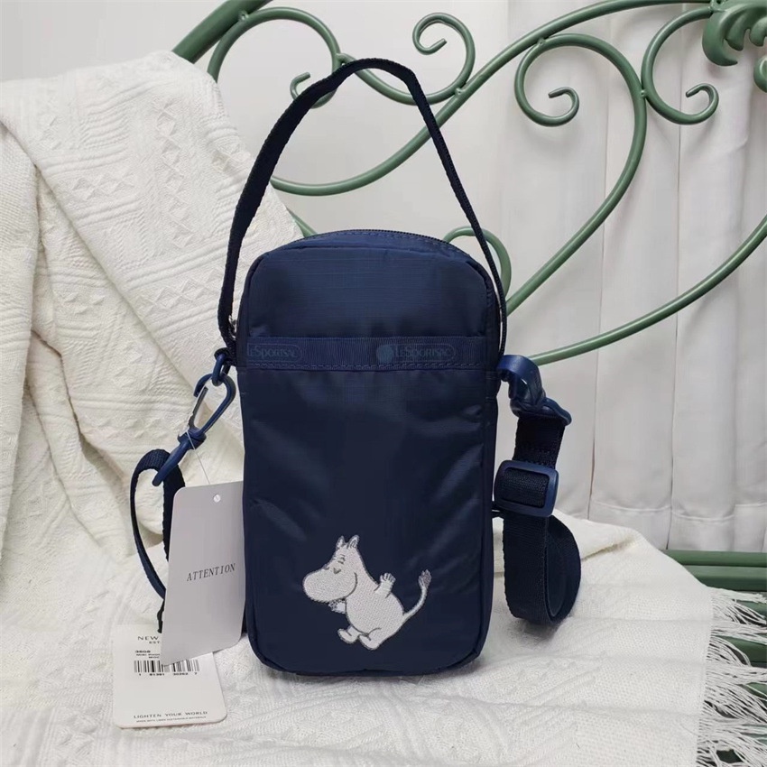 Lesportsac Túi Đeo Chéo Vai Họa Tiết Hoạt Hình Chống Thấm Nước Thời Trang Dành Cho Nữ 4319