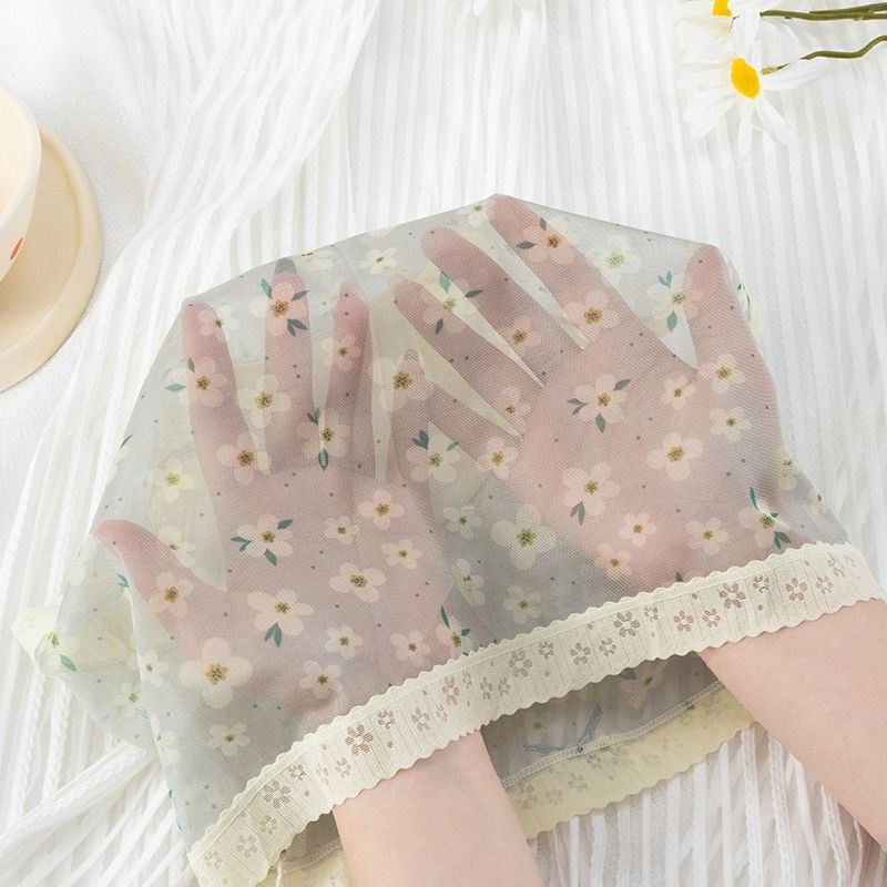 Bộ 3 Quần Lót Ren Lưới Siêu Mỏng Thoáng Khí Kháng Khuẩn Cỡ Lớn