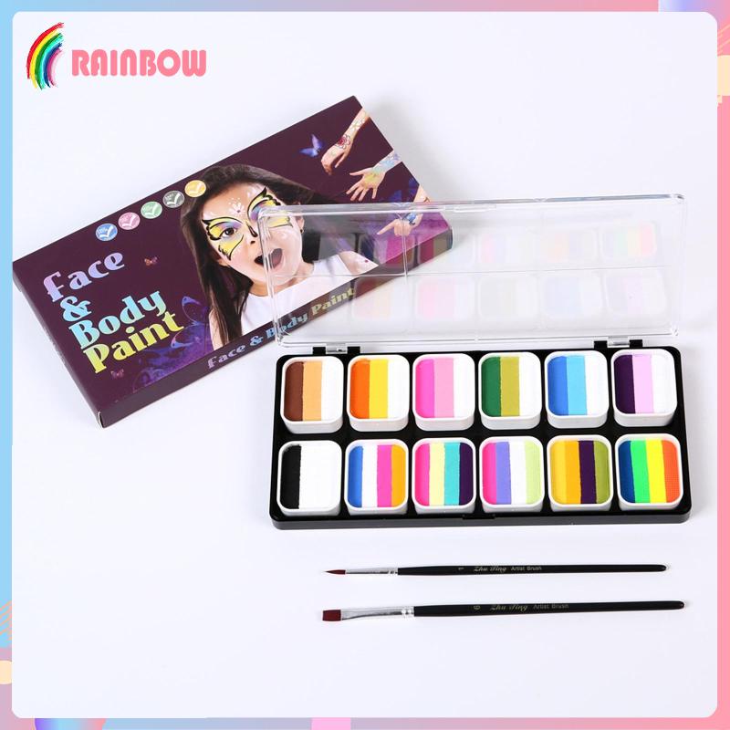 Bảng Màu Vẽ Cơ Thể Hahaha1 Dùng Hóa Trang Dịp Halloween