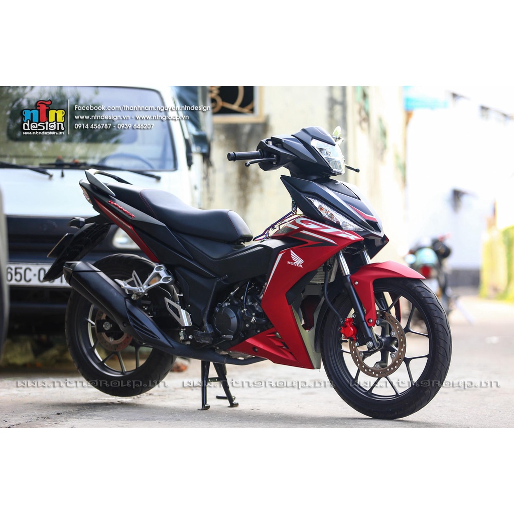 Tem rời Winner v1 xe đỏ đen - Mẫu GTR