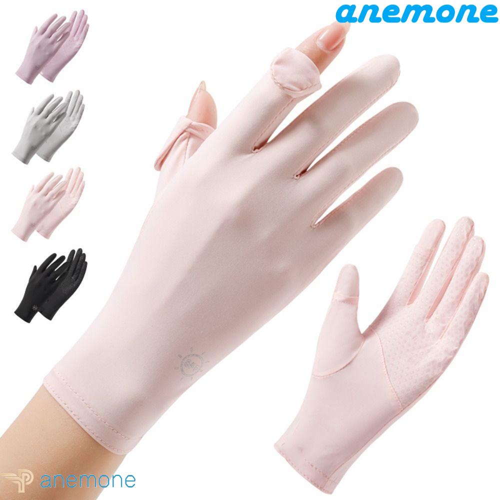 Găng Tay Lái Xe Hở Ngón Chống Nắng Và Tia UV Không Trượt