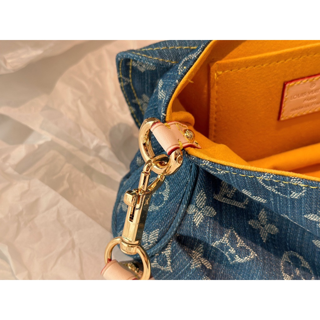 Túi Xách Denim Đeo Dưới Cánh Tay Thời Trang Cho Nữ