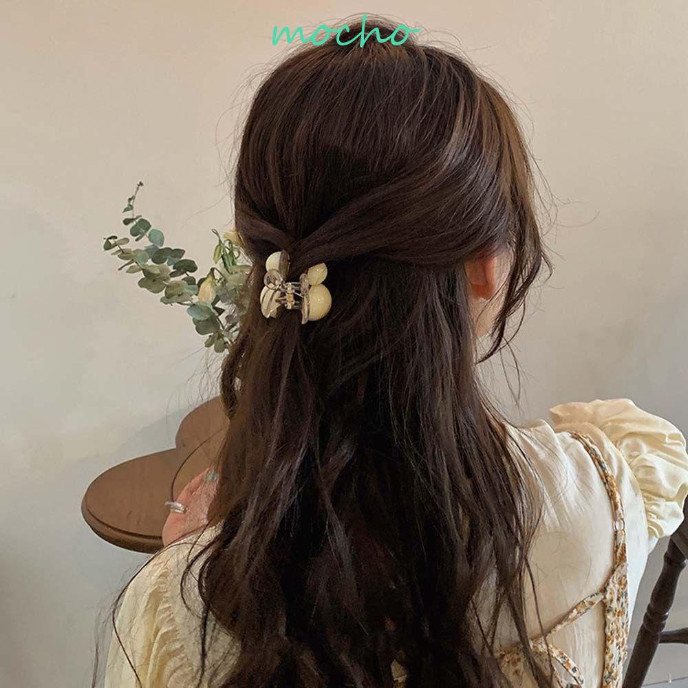 Kẹp Tóc Nhựa Acrylic Hình Quả Cherry Màu Sắc Ngọt Ngào Phong Cách Hàn Quốc