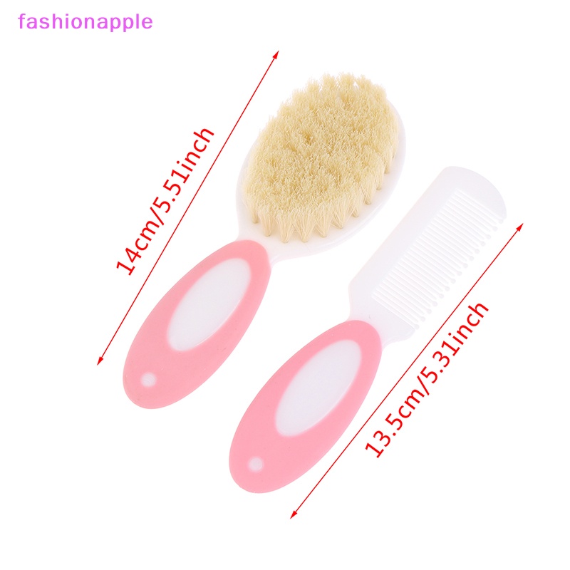 Set 2 Lược Chải Tóc Mềm Mại Nhỏ Gọn Cho Bé