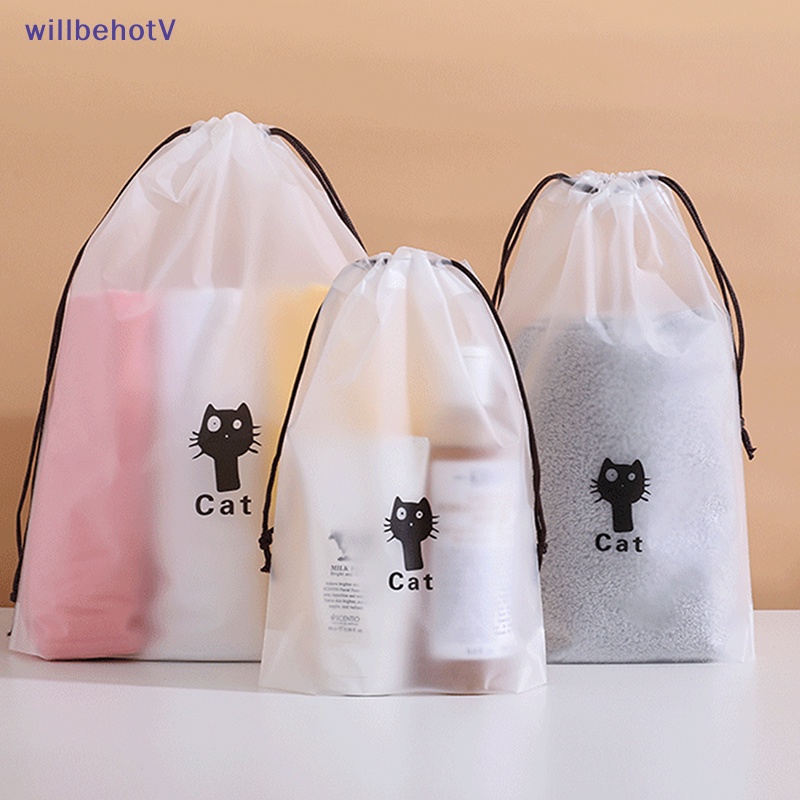 Set 3 Túi Đựng Mỹ Phẩm Trong Suốt Tiện Dụng Khi Đi Du Lịch