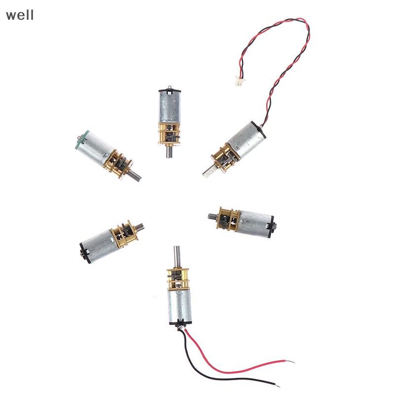 Micro N20 Bánh Động Cơ Tốc Độ Chậm Kim Loại Hộp Số Giảm Tốc Động Cơ Điện Tự Làm Đồ Chơi