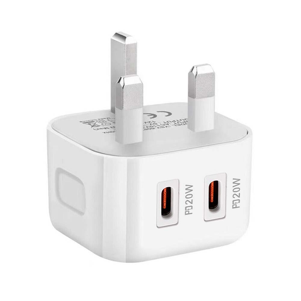 Fast Charging 40W USB-C Power Adapter for PD Cable Data Fast Charger PD Ready Stok