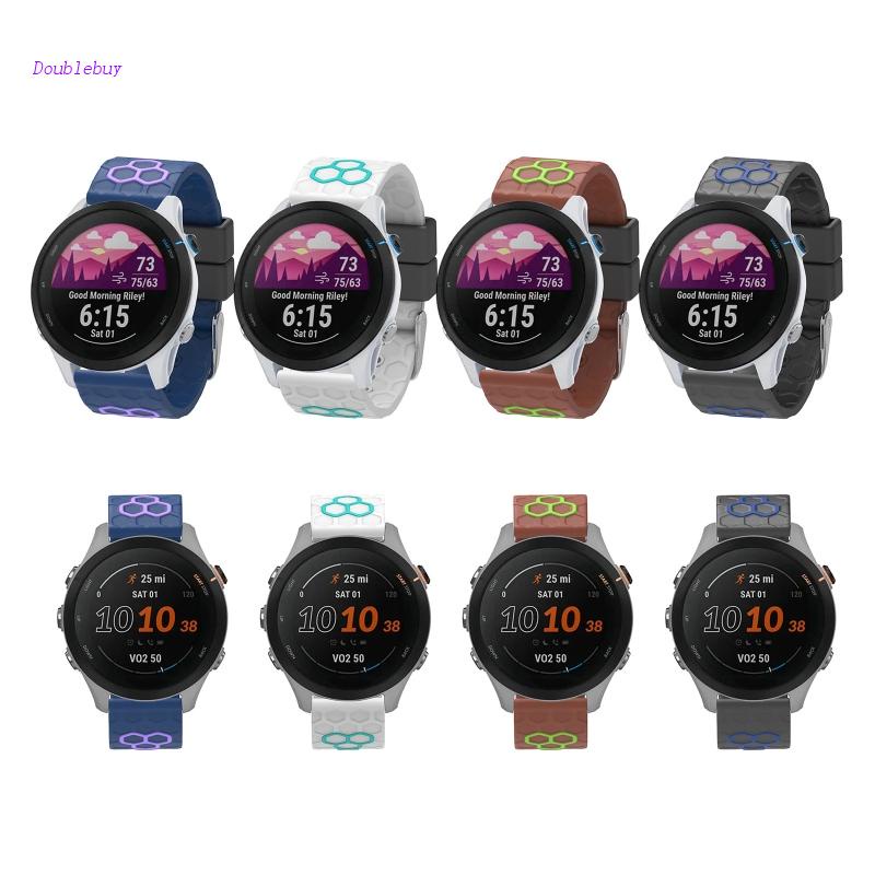 Dây Đeo Thay Thế Bằng Silicone Cho Đồng Hồ Thông Minh Forerunner255 Com