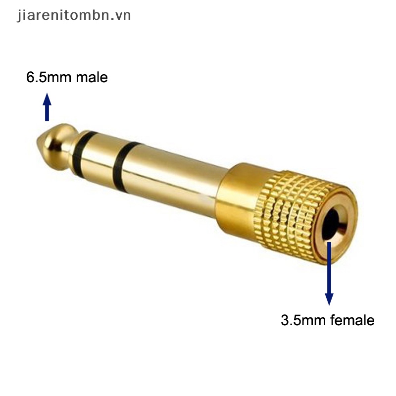 Giắc Cắm Nối 6.35MM Male Sang 3.5MM Female Jack 3.5 Cho Loa 3.5 vn