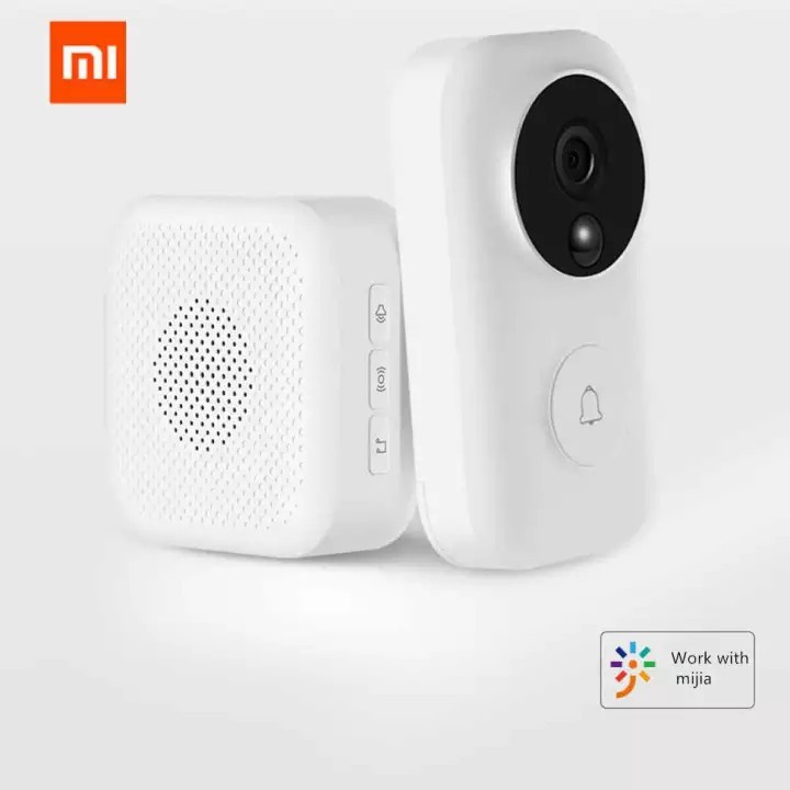 Bộ chuông cửa Video Xiaomi - Gọi video, AI nhận diện khuôn mặt, kết nối Mi Home, camera HD 720P/Smart Video Doorbell 2