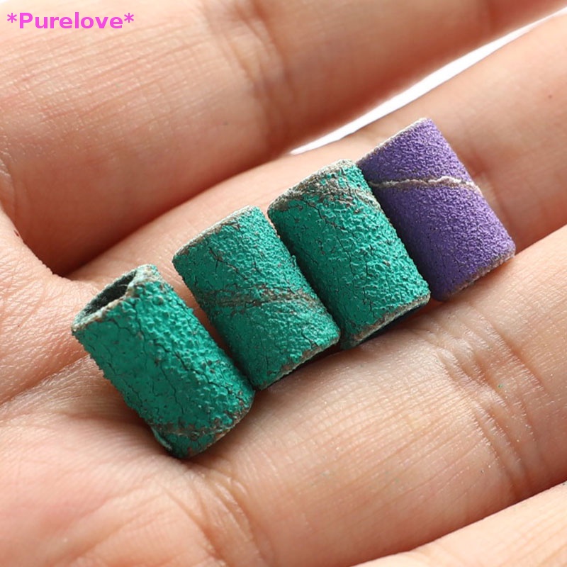 Set 50 Cuộn Dây Giấy Nhám Mài Giũa Móng Tay Tiện Dụng Mới