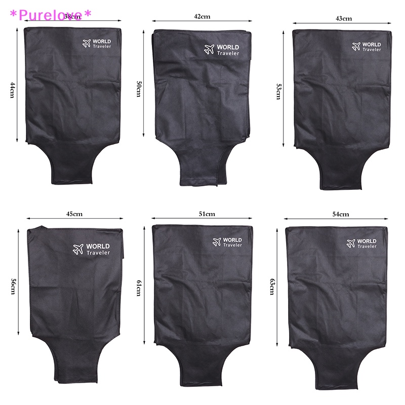 1 Tấm Bọc Vali Chống Trầy Xước Bằng Vải Không Dệt Tiện Dụng Mới