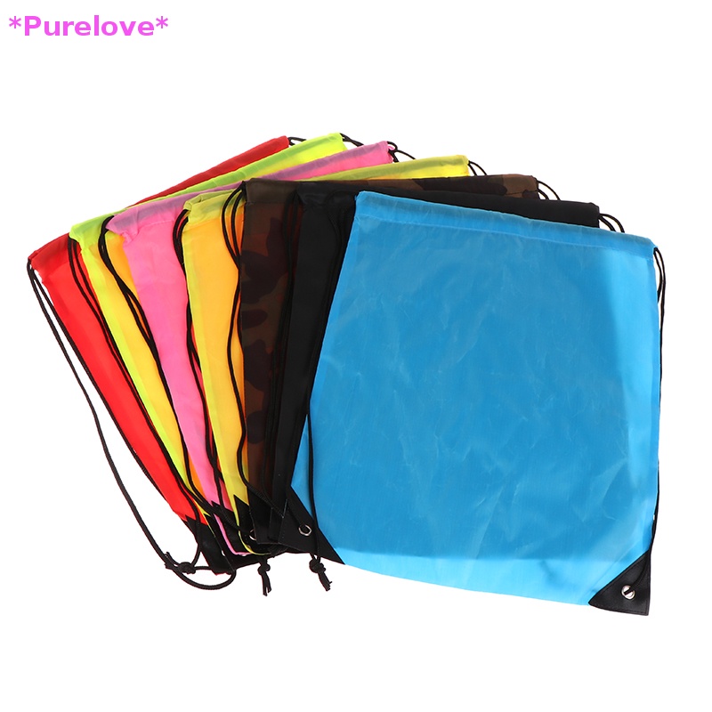 Ba Lô Dây Rút Chất Liệu Nylon PE Phong Cách Thể Thao Mới