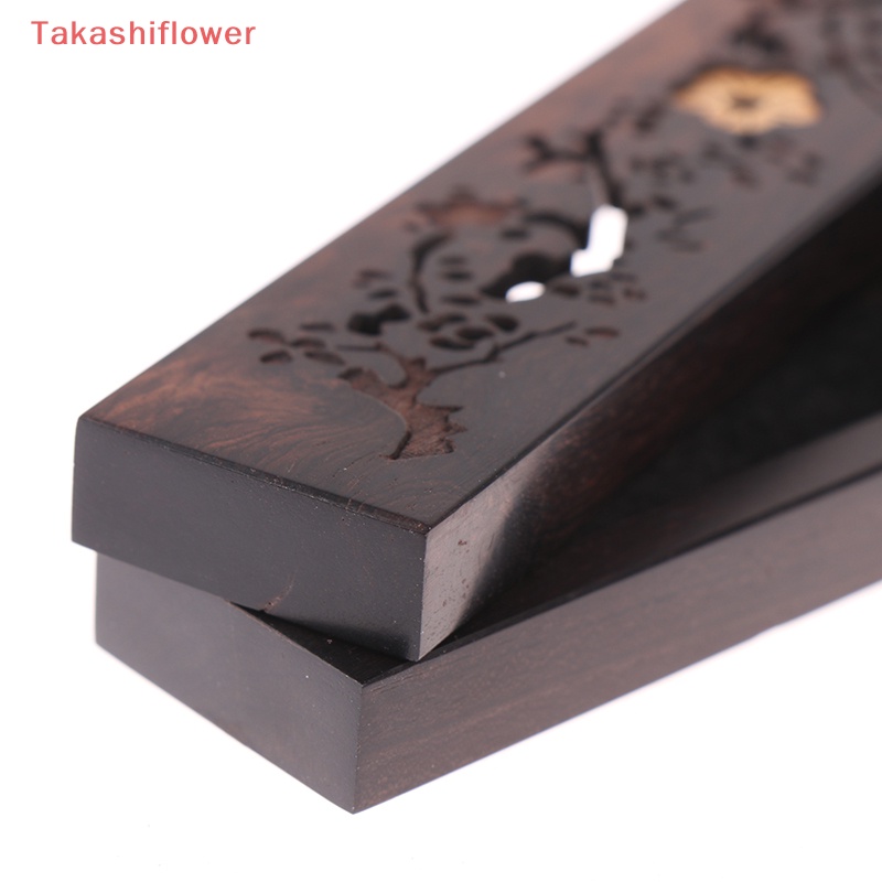 Giá Đỡ Nhang Bằng Gỗ Thiết Kế Đục Lỗ Sáng Tạo