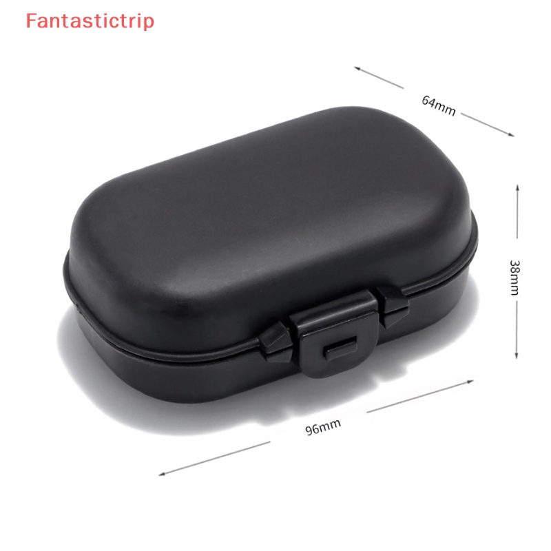 [Fantastictrip] Set 2 Hộp Đựng Mắt Kính Bằng Nhựa Gấp Lại Được Nhiều Màu Mới