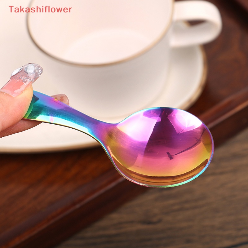 1 Muỗng Cà Phê Tay Cầm Ngắn Thiết Kế Độc Đáo