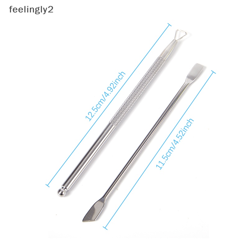 Bộ Dụng Cụ Chăm Sóc Móng Hai Đầu Bằng Thép Không Gỉ