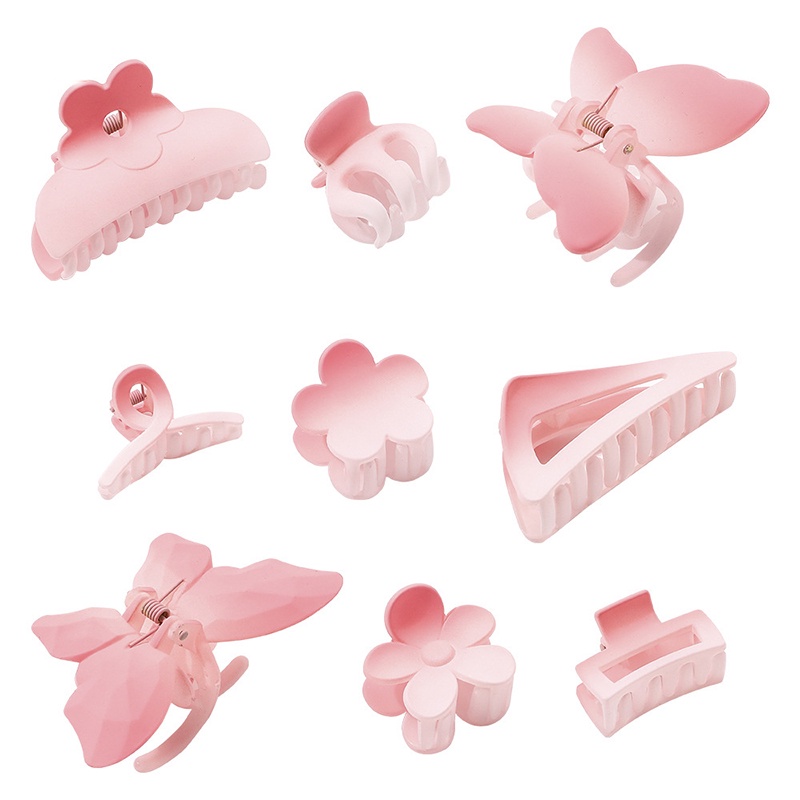 Kẹp Tóc Bằng Acrylic Màu Sắc Ngọt Ngào Thời Trang Cho Nữ