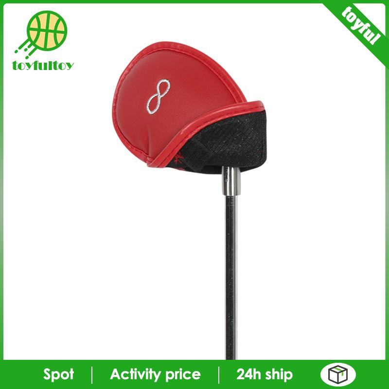Set 10 Vỏ Bọc Đầu Gậy Đánh Golf Thêu Họa Tiết