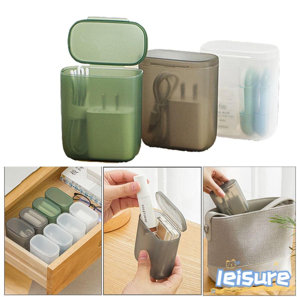 Bộ 2 Hộp Đựng Trang Sức / Tai Nghe / Dây Cáp Tiện Dụng
