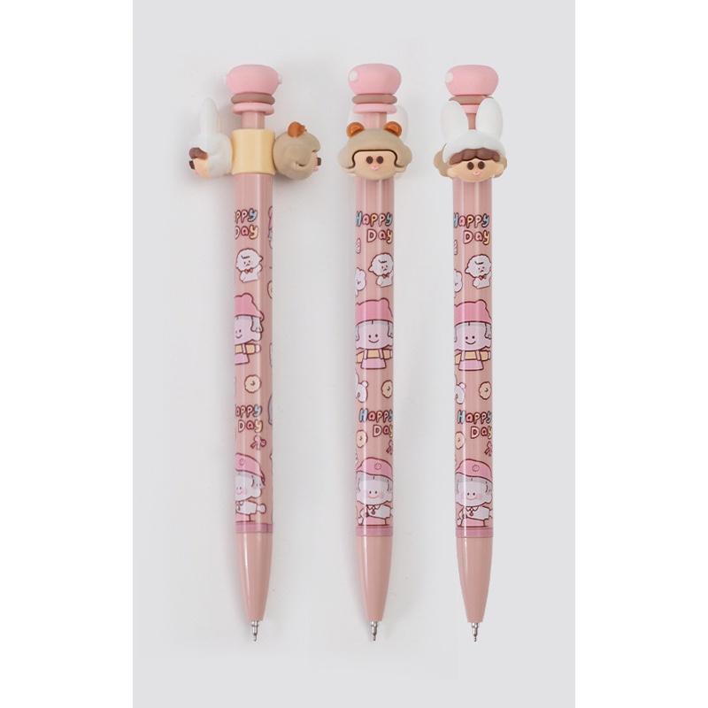 Bút Bi Công Suất Cao Nhanh Khô Thiết Kế Dễ Thương Tiện Dụng Cho Học Sinh